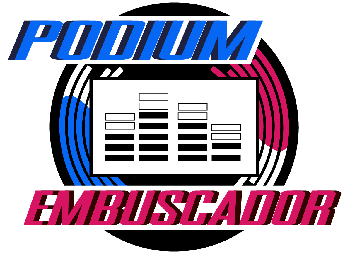 Logo complet du dj Podium Embuscador